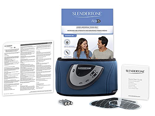 Slendertone Unisex Elektro-muskel-stimulation Abs 5 Bauchtrainer Mit Elektro muskel stimulation, grau, Einheitsgröße EU