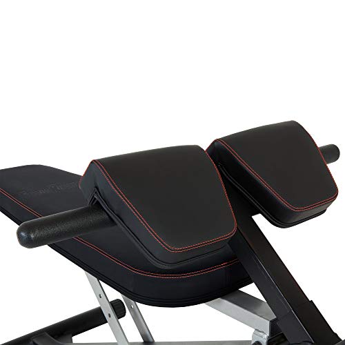 FITNESS REALITY X-Class Light Commercial Multi-Workout Hyperextension Bauch- und Rückentrainer, Schwarz