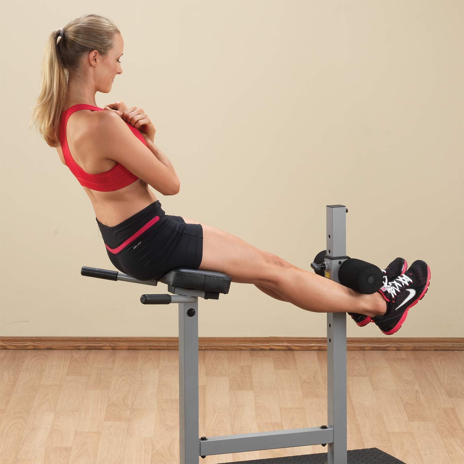 Body-Solid PCH-24X Powerline-Serie Rückentrainer | Rückenstrecker | Roman Chair | Hyperextension | Bauchtrainer
