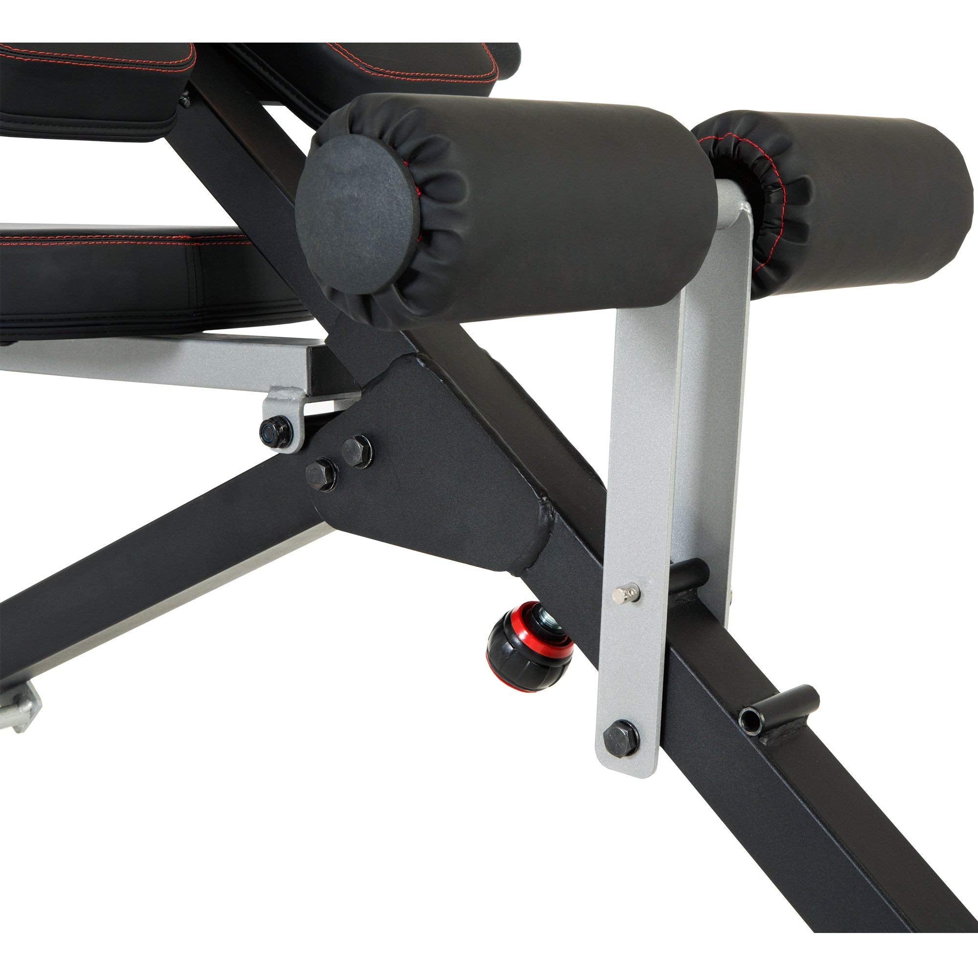 FITNESS REALITY X-Class Light Commercial Multi-Workout Hyperextension Bauch- und Rückentrainer, Schwarz