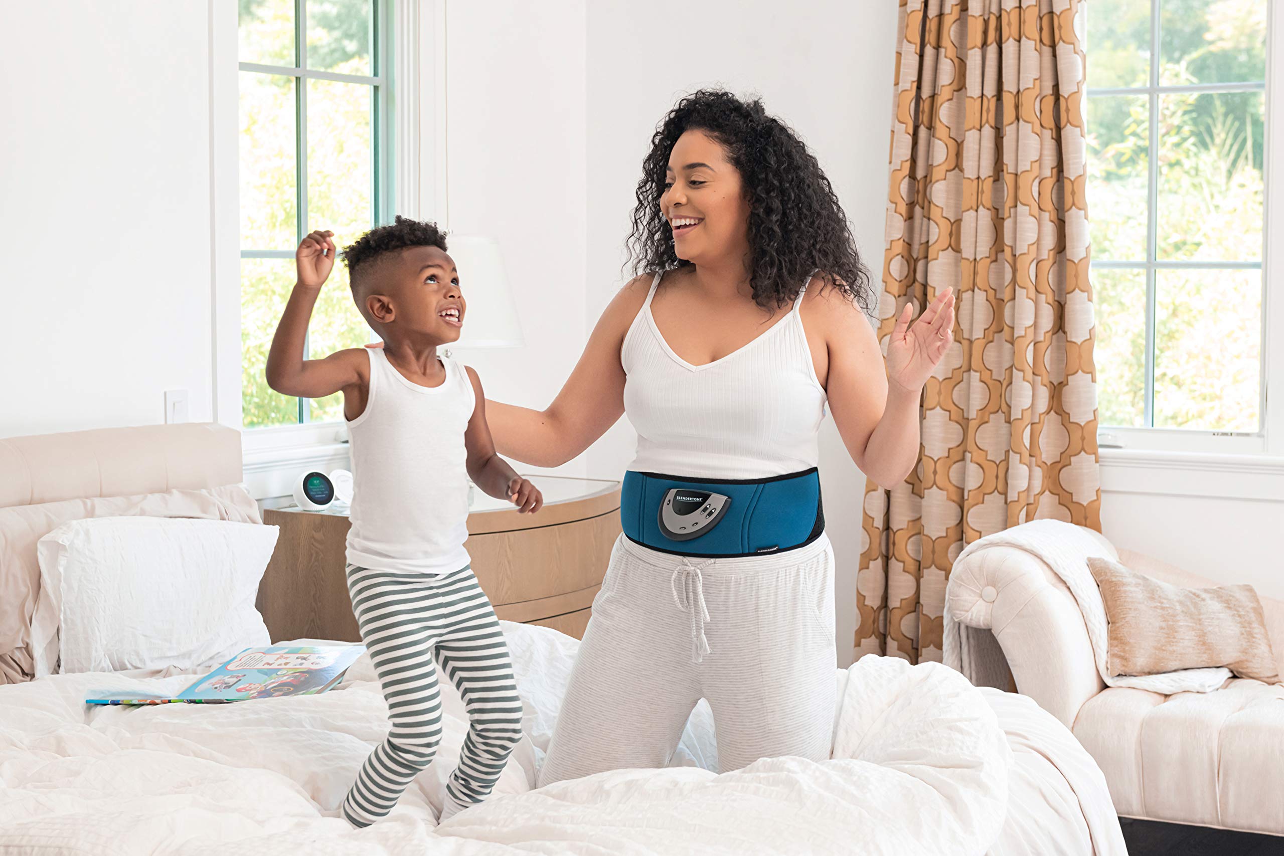 Slendertone Unisex Elektro-muskel-stimulation Abs 5 Bauchtrainer Mit Elektro muskel stimulation, grau, Einheitsgröße EU