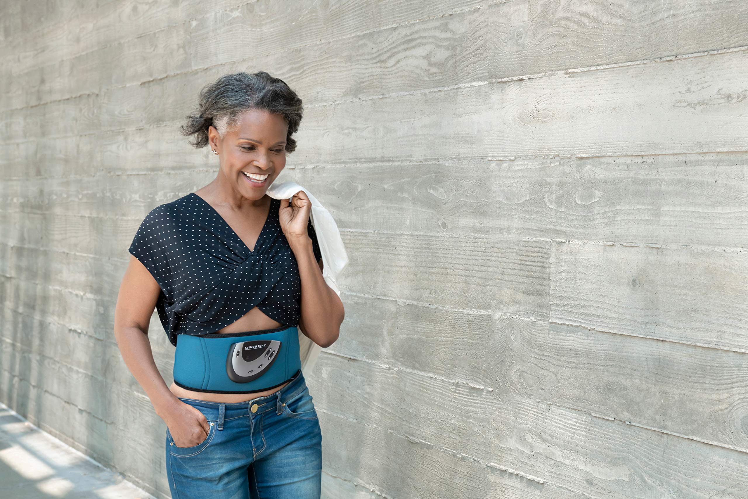 Slendertone Unisex Elektro-muskel-stimulation Abs 5 Bauchtrainer Mit Elektro muskel stimulation, grau, Einheitsgröße EU