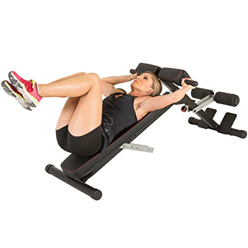 FITNESS REALITY X-Class Light Commercial Multi-Workout Hyperextension Bauch- und Rückentrainer, Schwarz